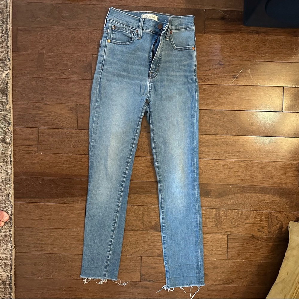 Madewell High Rise Skinny Crop